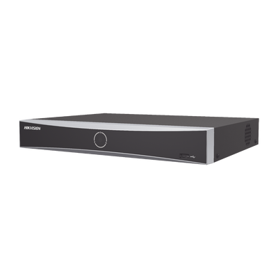 NVR 12 Megapíxel (4K) / 8 canales IP / AcuSense (Evita Falsas Alarmas) / Reconocimiento Facial / 1 Bahía de Disco Duro / HDMI en 4K