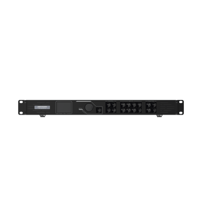 Controlador para Videowall / 6 Puertos RJ45 para Paneles LED / Compatible con Pantallas LED Para Exterior / Compatible con DS-D4440FO-BKI y DS-D4225FO-BGF
