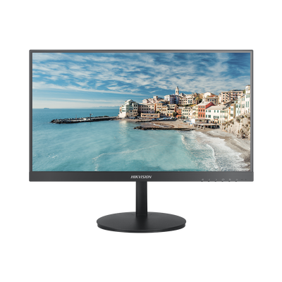Monitor LED Full HD de 21.5" / Ideal para Oficina y Hogar / Uso 24-7 / Entrada HDMI-VGA / Compatible con Montaje VESA