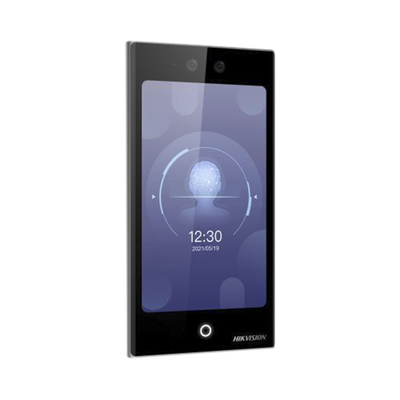 Terminal Facial WiFi con pantalla de 7" / Exterior IP65 / 10,000 Rostros y 50,000 Tarjetas / 10,000 Huellas (Módulo Opcional) / ISAPI / ISUP 5.0 / Codigos QR y Bluethooth / Intercom SIP Estandar / HIK-IA