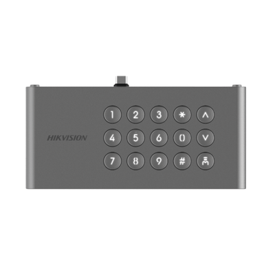 Módulo de Teclado para Frente de Calle IP DS-KD9633-WBE6/ Conexión USB-C / 15 Botones / IP65 / IK07