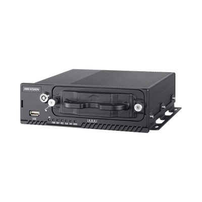 DVR Móvil 1080P / 4 Canales TURBO + 4 Canales IP / Soporta 4G / WiFi / GPS / Soporta HDD / Entrada y Salida de Alarmas / Salida de Video