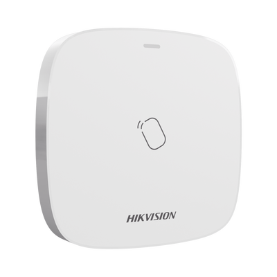 (AX HUB) Lector de Tag Inalámbrico para Panel de Alarma HIKVISION / Exterior IP65 / Permite Armar y Desarmar