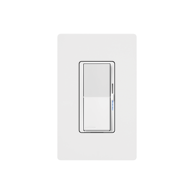 (Caseta Wireless) DIVA Atenuador de pared. Aumenta/Disminuye Intensidad de Iluminación. No requiere cable neutro. 150W LED / 600W INC/HAL