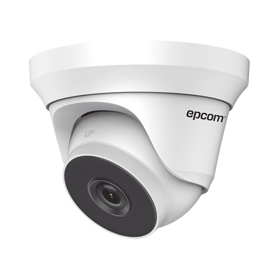 Turret TURBOHD 2 Megapixel (1080p) / Lente 2.8 mm / 50 mts IR EXIR / Exterior IP66 / METAL / Ultra Baja Iluminación / 4 Tecnologías