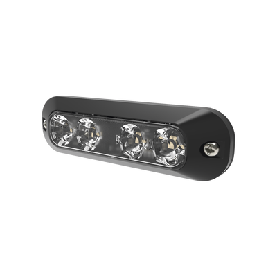 Luz perimetral, 4 LEDs Ultra Brillantes, color Ambar / Claro