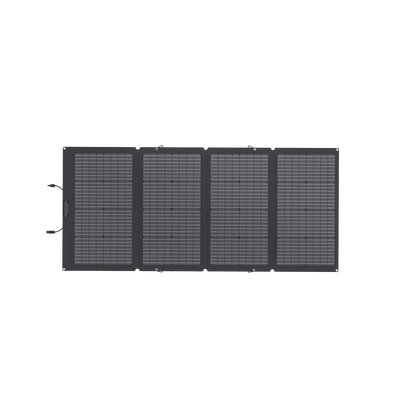 Módulo Solar Portátil y Flexible de 220W Recomendado para Estaciones Portátiles EFD330, EFD350 ó EFD500 / Ajuste de Ángulo / Carga Eficiente / Incluye Cable XT60 a MC4