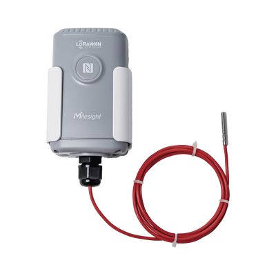 Sensor Industrial de Temperatura con Sonda PT100 y LoRaWAN (Hasta 200°C)