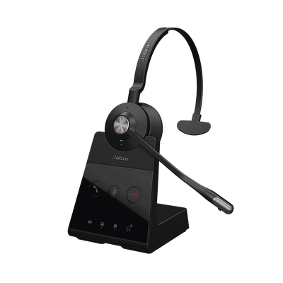 Engage 65 mono con conexión DECT y USB, ideal para entornos con necesidad de seguridad o de mucha densidad (9553-553-125)
