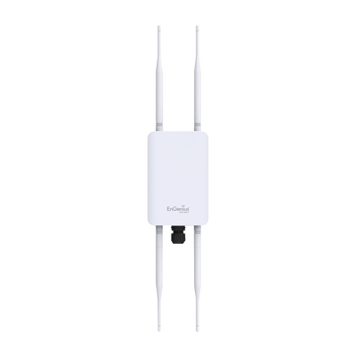 Punto de Acceso WiFi para Exterior, MU-MIMO 2x2, Doble Banda 2.4 y 5 GHz, Hasta 1267 Mbps, Grado de Protección IP67, 250+ Usuarios Simultáneos