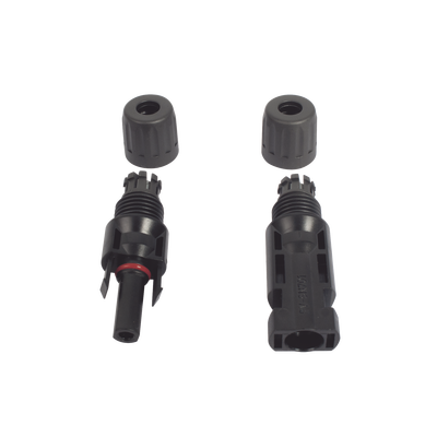 Conector MC-4 para Módulos Fotovoltaicos (conector hembra + conector macho)