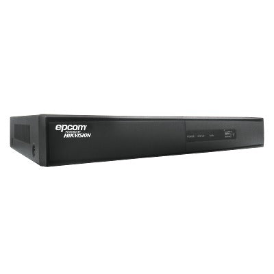 Videograbadora Digital Híbrida de 16 Canales, 4 Canales de Audio, WD1 en Todos Los Canales (Soporte para 750 TVL), 120 Usuarios Simultáneos por canal ZERO. 30 IPS@WD1 en todos los canales, con soporte EPCOM Cloud support