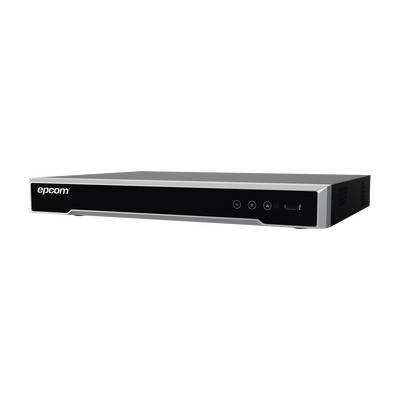 DVR 8 Canales 4K TurboHD (Con Firmware) / 8 Megapixel / 1 Bahía de Disco Duro / 4 Canales de Audio / 8 Entradas de alarma / Videoanálisis