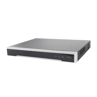 DVR  16 Canales 4K TURBOHD + 16 Canales IP / 8 Megapixel/ Audio por Coaxitron/ 2 Bahías de Disco Duro / 4 Canales de Audio / 16 Entradas de Alarma