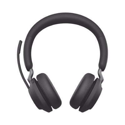 Jabra Evolve2 65, Auricular stereo versión UC, dongle USB-A con cancelación de ruido (26599-999-999)