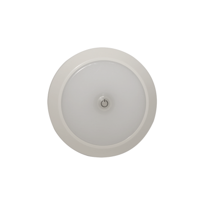 Luz para Interior LED Circular, 5.5", 12-24 Vcc, blanca