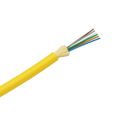 Cable de Fibra Óptica de 12 hilos, Monomodo OS2 9/125, Interior, Tight Buffer 900um, No Conductiva (Dieléctrica), OFNR (Riser), Precio Por Metro