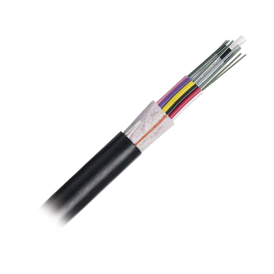 Cable de Fibra Óptica de 6 hilos, OSP (Planta Externa), No Armada (Dieléctrica), 250um, Monomodo OS2, Precio Por Metro