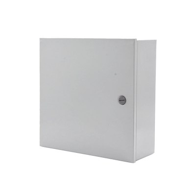 Gabinete de Acero, Uso Interior (Nema 1) de 40 x 40 x 15 cm con Placa Interna / Tipo Telefónico.