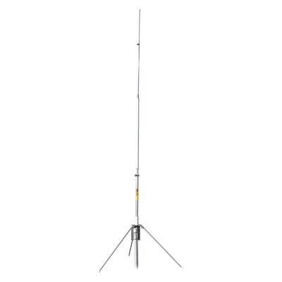 Antena Base VHF, de Aluminio/Fibra de Vidrio , Rango de Frecuencia 148-174 MHz, 3dB de Ganancia