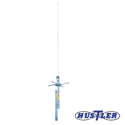 Antena Base Fibra de Vidrio, UHF de 498-505 MHz, 6 dB de ganancia