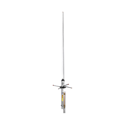 Antena Base Doble Banda, Fibra de Vidrio, VHF 144-148 MHz /UHF 440-450 MHz, 6 dB de ganancia
