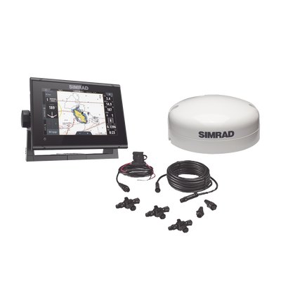 Kit de pantalla multifuncional GO7 con kit NMEA2000 y antena GS25
