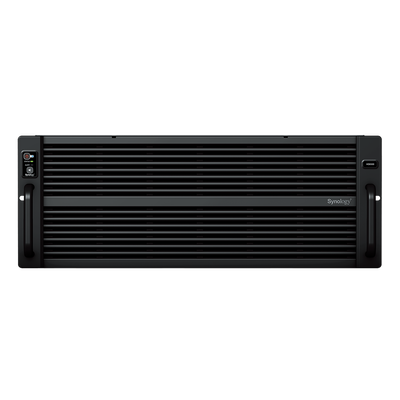 Servidor de Almacenamiento Synology HD6500 High Density 4U | 60 Bahías | Expansión hasta 300 Unidades | Procesadores Dual Intel Xeon Silver 10 Núcleos | Memoria DDR4 ECC RDIMM hasta 512 GB | Redes 10/25GbE | Fibre Channel | Garant&