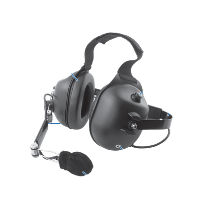 AURICULAR CON ATENUACIÓN DE RUIDO. REQUIERE CABLE SERIE MC-EM SEGUN EL MODELO DE RADIO.