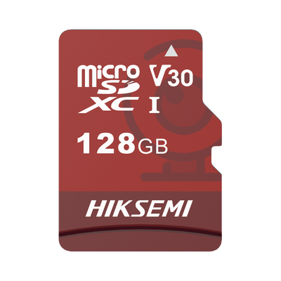 Memoria microSD / Clase 10 de 128 GB / Especializada Para Videovigilancia (Uso 24/7) / Compatibles con cámaras HIKVISION y Otras Marcas / 95 MB/s Lectura / 50 MB/s Escritura