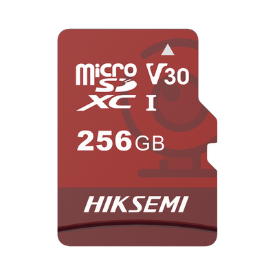 Memoria microSD / Clase 10 de 256 GB / Especializada Para Videovigilancia (Uso 24/7) / Compatibles con cámaras HIKVISION y Otras Marcas / 95 MB/s Lectura / 55 MB/s Escritura