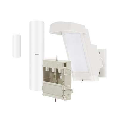 Detector de Movimiento PIR Antimascara / 100% Exterior /  Inalámbrico / Hasta 12 metros a 85°; de cobertura/ Instalación a 3 metros / Incluye transmisor DS-PDMC-EG2-WB(B) para paneles AXPRO