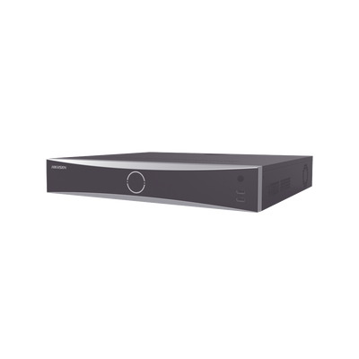 NVR 12 Megapixel (4K) / Reconocimiento Facial / 16 Canales IP / 4 Bahías de Disco Duro / Filtro de Falsas Alarmas / Detección de Cuerpo Humano y Vehículos