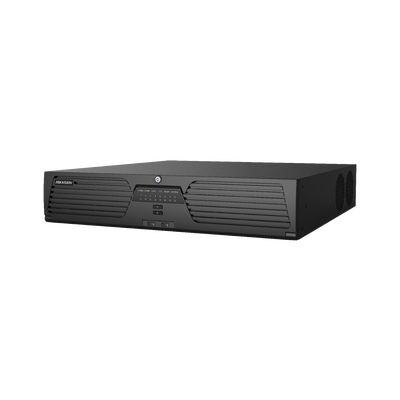 NVR 12 Megapixel (4K) / 16 Canales IP / 8 Bahías de Disco Duro / 2 Tarjetas de Red / Soporta RAID / HDMI en 4K / Soporta POS / Reconocimiento Facial / Bases de Datos / Hasta 100,000 Fotografías
