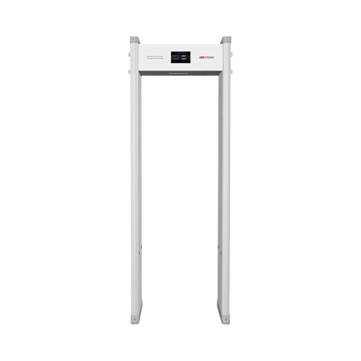 Arco Detector de Metales de 12 Zonas con Pantalla LCD de 7" / Conteo de Personas y Alarmas / Ajuste de Sensibilidad e Interferencias