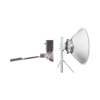 Antena parabólica 4 ft para radio B11, ganancia de 41 dBi, conector guía de onda, 10.1-11.7 GHz, 1.2 m, incluye montaje JRZ1200-ADJUSTABLE