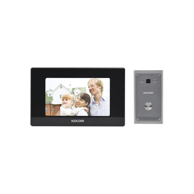 Grabe Quien toca a su Puerta, Videoportero TOUCH SCREEN de 7", GRABACION en microSD /Función de intercomunicador.