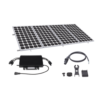 Kit Solar para Interconexión de 2.2KW de Potencia Pico 220Vcc con Microinversor y 4 Módulos de 550 W (Incluye Montaje )