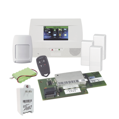 Panel de Alarma Autocontenido con Pantalla Touch L5210 con Modulo Wi-Fi
