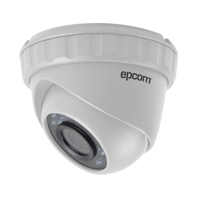 Turret TURBOHD 720p / Gran Angular 92° / Lente 2.8 mm / IR Inteligente 20 mts / Interior