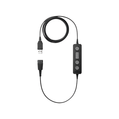 Jabra Link 260 adaptador con control USB a QD  (260-09)