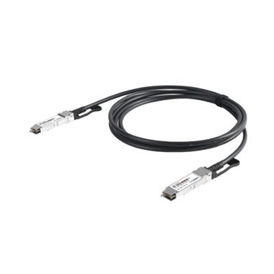 Cable DAC QSFP+ de 40 Gbps a 40 Gbps / Passive Direct Attach Copper Twinax Cable / Longitud: 1 metros