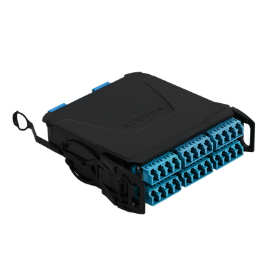 Módulo Plug & Play LightVerse, Hasta 24 fibras, Base 12 Hembra, "Shuttered" LC/UPC para fibra Monomodo, STD Loss