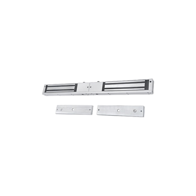 Chapa Magnética Doble para Aplicación en Puertas de Doble Hoja / 600 lbs c/u