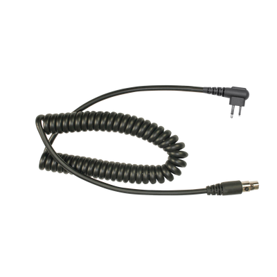 Cable para auricular HDS-EMB con atenuación de ruido para radios Motorola GP-300, SP-50, P-1225, PRO-3150, MAG ONE, DEP-450, EP-450, EP-350 y Hytera TC-500/ 518/ 600/ 610/ 620/ 700/ 1600/ 700EX.