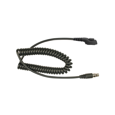 Cable para auricular HDS-EMB con atenuación de ruido para radios HYTERA PD-702/ PD-706/ PD-782/ PD-785/ PD-786/ PT-580.
