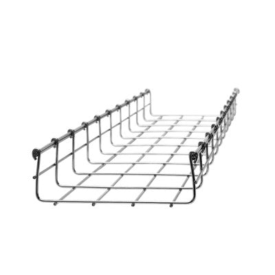 Charola tipo malla 66/700 mm (2.6/27.56 pulg.) ancho, tramo 3 m (9.84 ft)