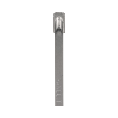 Cincho PanSteel de Acero Inoxidable Tipo 304, 362mm largo x 4.6mm ancho, Color Metálico, Paquete de 100pz