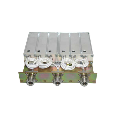 Duplexer Móvil para 148-160 MHz, 6 Cavidades, 4.5 a 10 MHz de Sep., 50 Watt, Conectores N Hembras, .