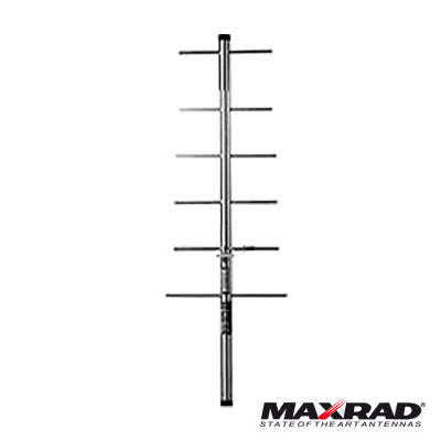 Antena Base UHF, Direccional, Rango de Frecuencia 470 - 490 MHz.